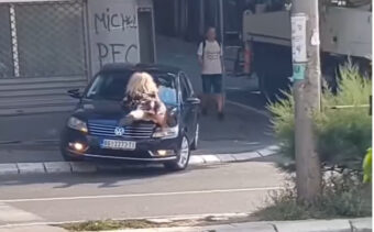 O OVOJ ŽENI BRUJE DRUŠTVENE MREŽE Napravila scenu u centru Beograda, vozač nije verovao šta ga je snašlo (VIDEO)