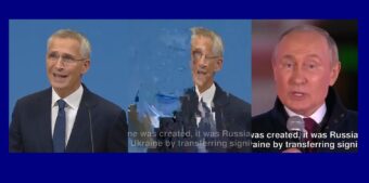 VLADIMIR PUTIN PREKINUO vanrednu konferenciju za medije generalnog sekretara NATO Jensa Stoltenberga! Pojavio se niotkuda! (VIDEO)