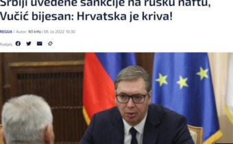 HRVATSKI LAŽLJIVI MEDIJI IZMISLILI IZJAVU PREDSEDNIKA SRBIJE: Vučić nije ni reč rekao…
