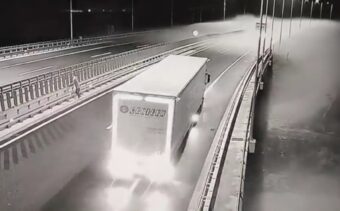 UŽAS: Ovako je izgledalo curenje amonijaka na auto-putu kod Pirota! (VIDEO)