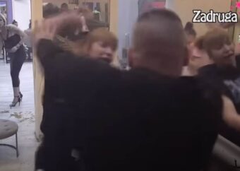 HAOS U ZADRUZI! MILJANA SE ZALETELA NA ZOLU I ŠOLJOM GA UDARALA PO GLAVI! (VIDEO)