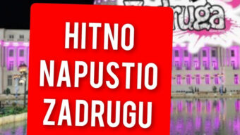 NAPUSTIO JE ZADRUGU: Ovo niko nije očekivao