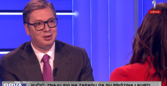 Vučić za TV Prva: “Svakoga dana može da dođe do eskalacije. Kurti neće da prestane”