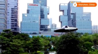 Prvi leteći tanjir sa ljudskom posadom poleteo u Kini (VIDEO)