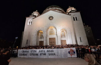 Beograđani odali počast nastradalima na Kosovu i Metohiji (FOTO)