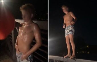 Uznemirujući video: Tinejdžer se polio benzinom i zapalio pa onda skočio u reku (VIDEO)