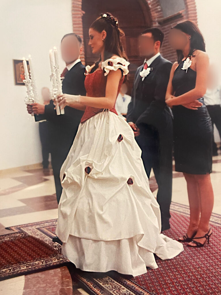 Foto privatna arhiva ekskluzivno Ana Ćurčić venčanje
