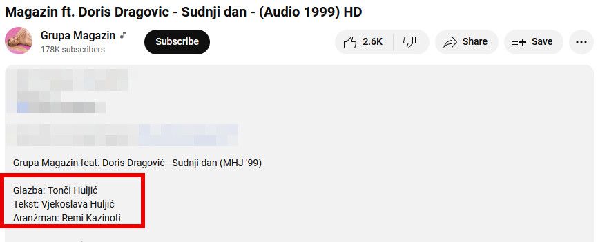 Sudnji Dan Foto:Youtube printscreen
