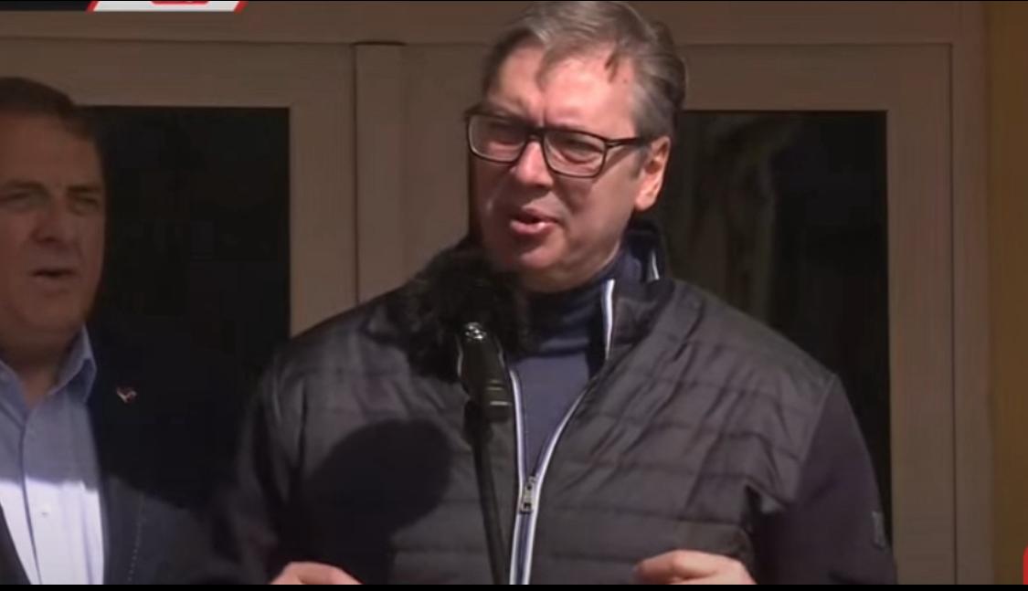 Vučić u poseti Pambukovici