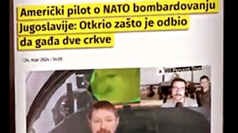SRAMNO: Kako su Šolakovi mediji obeležili 25-godišnjicu NATO agresije?