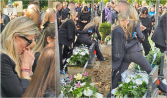“NJENE OČI, ZANOSNA LEPOTA, OSMEH” Jauci odjekuju nakon sahrane Bojane Janković, porodica i prijatelji zavijeni u crno se vraćaju!