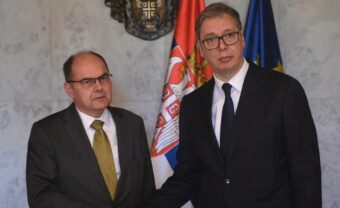 Vučić na sastanku sa Šmitom: “Ponovio sam našu nedvosmislenu podršku Dejtonskom mirovnom sporazumu”