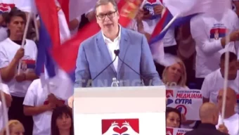 IMPOZANTAN SKUP LISTE “ALEKSANDAR VUČIĆ-NIŠ SUTRA” Vučić se obratio građanima, halom odjekuje: “Aco, Srbine”