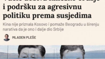 HRVATI U SVOJIM LAŽIMA OTKRILI ČEGA SE PLAŠE: “Vučić dobija kinesko oružje i podršku za agresivnu politiku”!