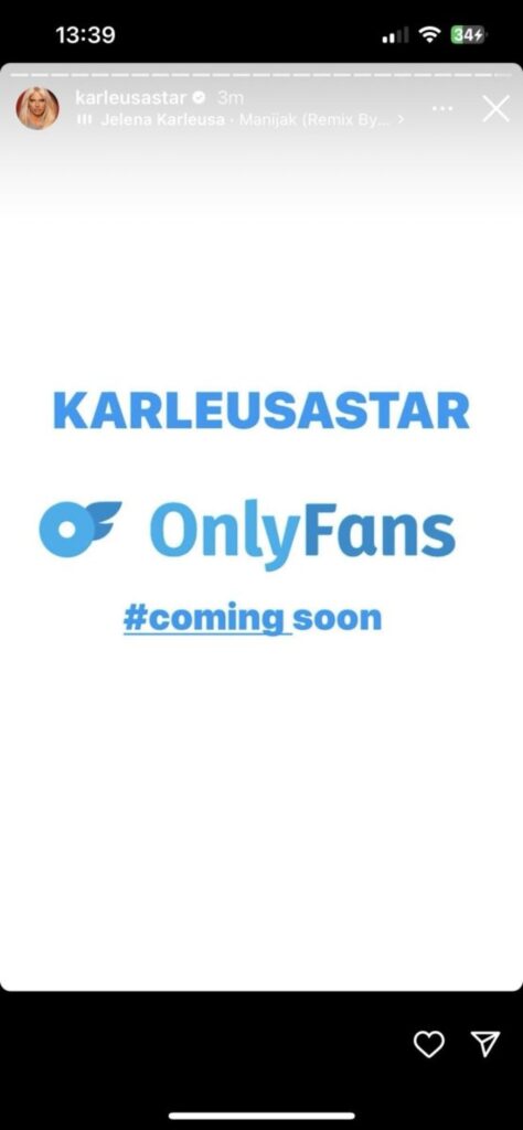 Foto: Printscreen/Instagram/karleusastar