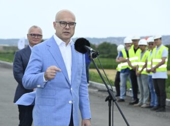 VUČEVIĆ OBIŠAO RADOVE: Dunavski koridor biće završen do septembra 2025.