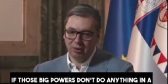 “SLUŠAJTE REČI PREDSEDNIKA SRBIJE O UKRAJINI”: Kim preneo Vučićev intervju, milioni već pogledali video
