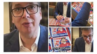 Predsednik Vučić pred utakmicu Srbije i Engleske: Svi se potajno nadamo POBEDI (VIDEO)