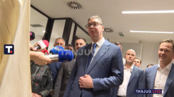 Predsednik Vučić na obilasku Nacionalnog trening centra: “Očekujem bar 10 medalja, a onda vas vodim na večeru” (VIDEO)