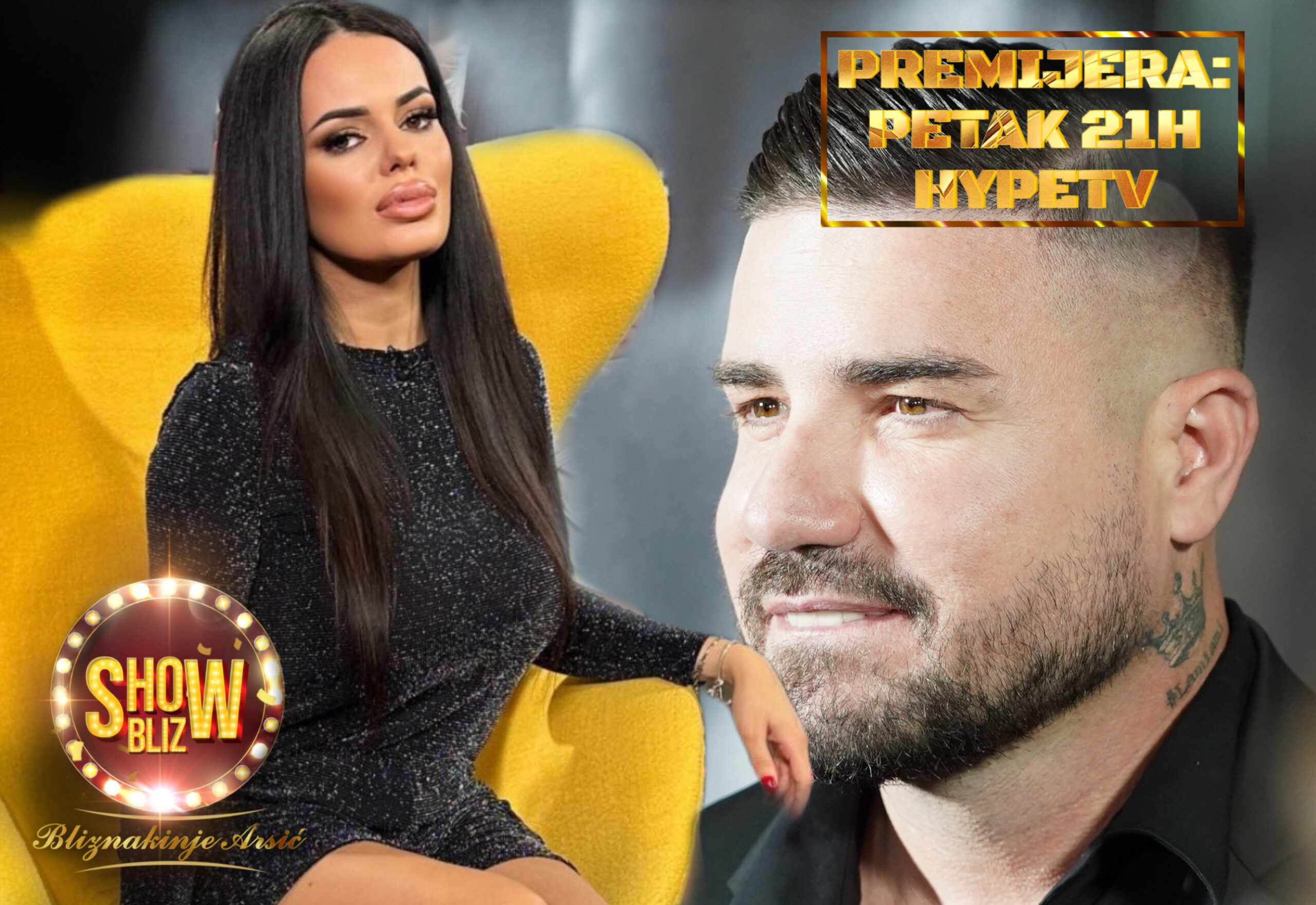 Foto: HypeTV/ShowBLIZ/ATA ImagesJovana Cvijanović, MC Stojan