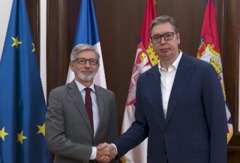 POSLEDNJE PRIPREME PRED DOLAZAK MAKRONA! Vučić se danas sastao sa ambasadorom Republike Francuske Pjerom Košarom