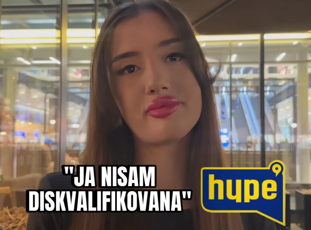 Ja nisam diskvalifikovana