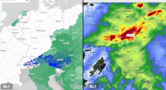  NEZAPAMĆENO NEVREME! KATAKLIZMA NAM JE SVE BLIŽA! Cela Evropa na udaru, vojka u pripravnosti