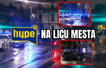 STRAVIČNA SAOBRAĆAJNA NESREĆA U KNEZA MILOŠA- HYPE TV NA LICU MESTA