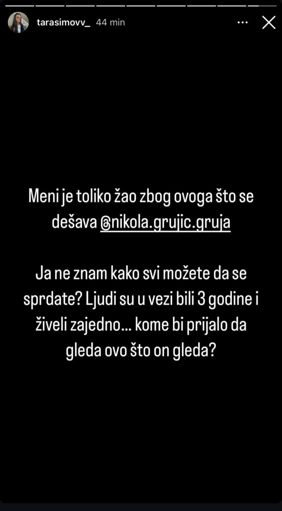 Žao mi je gruje