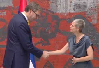 Predsednik Vučić danas je primio akreditivna pisma petoro novoimenovanih ambasadora (FOTO)