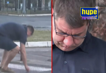 IVAN MARINKOVIĆ SKUPLJA NOVAC PO ULICI? Snimljen ispred televizije (HYPE PAPARAZZO)