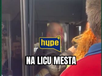 VOZAČ AUTOBUSA SLUČAJNO POVREDIO PUTNIKA! Odmah mu ukazao POMOĆ! HYPE TV NA LICU MESTA! (FOTO)