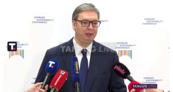 “Vidim da je mnogima u Crnoj Gori Srbija glavni problem” VUČIĆ SE OBRATIO IZ HAMBURGA