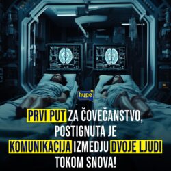 PRVI PUT ZA ČOVEČANSTVO POSTIGNUTA JE KOMUNIKACIJA IZMEĐU DVOJE LJUDI TOKOM SNOVA