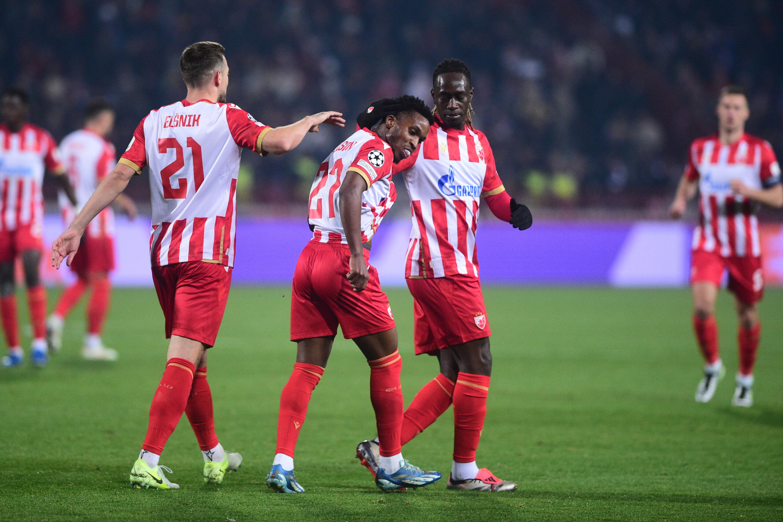 Fudbaleri Crvene zvezde