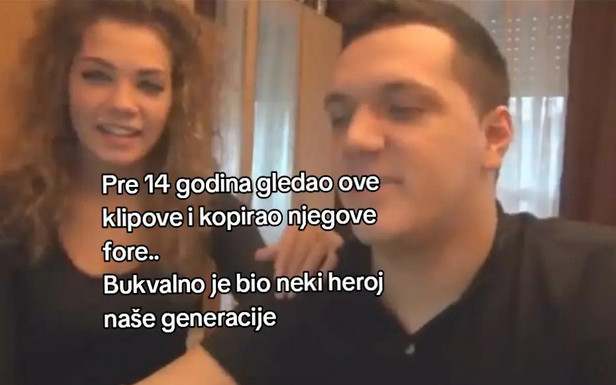 Foto: Tiktok printscreen/@filiphaskovic/Nenad Marinković Gasttozz, Anđela Đuričić