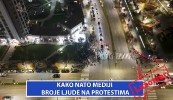 “Ručno broje protestante, pa se frljaju brojkama!”: Evo kako NATO mediji izveštavaju o broju okupljenih na protestima