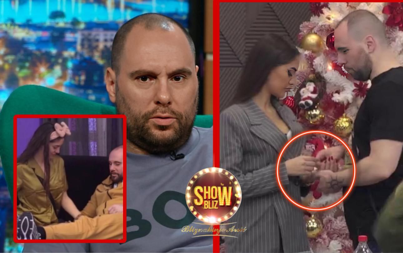 Zvezdan Slavnić, Anđela Đuričić foto:Hype tv/yt:Zadruga official