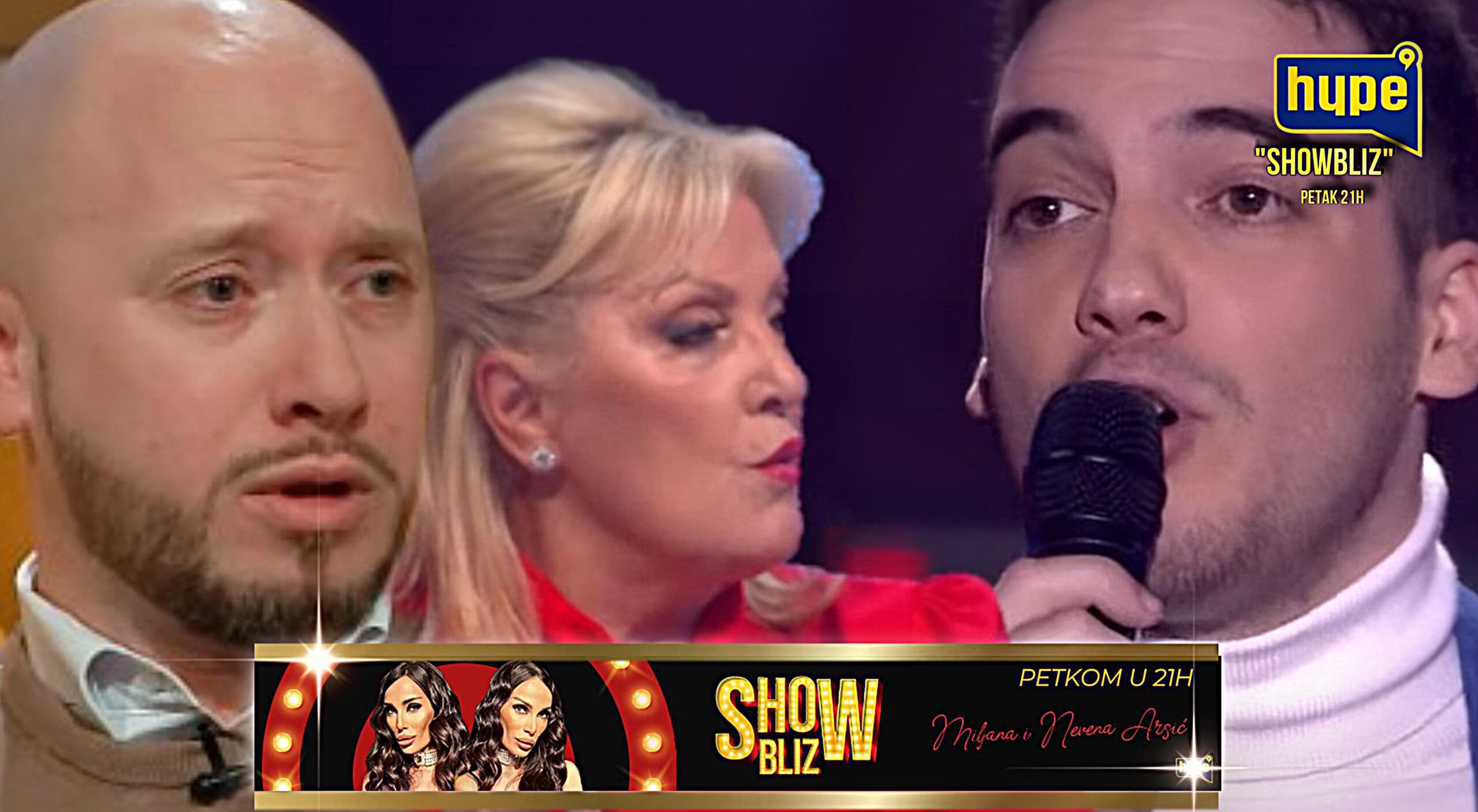 Foto: Hype TV/ShowBLIZ/YT printscreen/ZG/Mirko Plavšić, Snežana Đurišić, Dušan Vukadinović