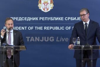 PREDSEDNIK VUČIĆ SASTAO SE DANAS SA ŽIOFREOM