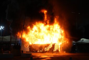 HOROR SCENE NA ETIHADU! Požar na stadionu Mančester sitija! Samo sat i po pre meča LŠ!