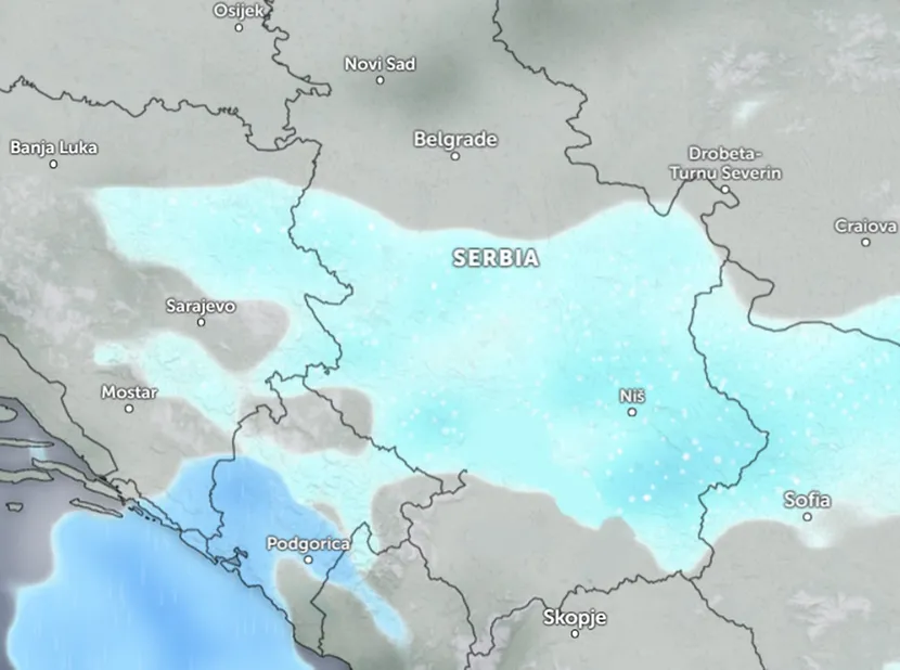 Temperatura pada i na -20°C, ovaj deo Srbije biće NAJHLADNIJI: Kraj meseca donosi TOTALNI PREOKRET VREMENA