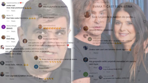 Bravo Saša Mirković, Željko Mitrović, Milica Mitrović, foto:ATA IMAGES/Tik tok printscreen: