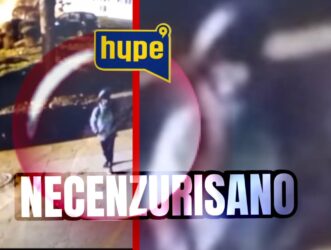 NECENZURISANO! OVO JE ZUMIRANO LICE ČOVEKA koji je sinoć pokušao da UNIŠTI sigurnosnu kameru na ulazu HYPE TELEVIZIJE