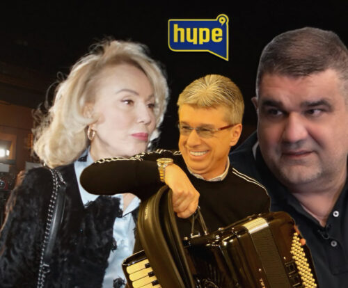 Brena Saša Mirković, Saša Popović, Lepa Brena foto:Hype tv/ATA images