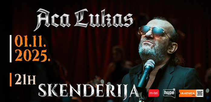 Sve je spremno za Acu Lukasa! Zakazan koncert u Skenderiji