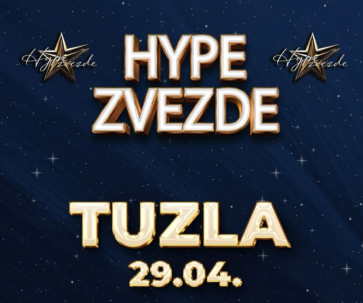 HYPE ZVEZDE DANAS U TUZLI! EVO KAKO MOŽETE DA SE PRIJAVITE: Požurite i ostvarite SVOJ SAN!