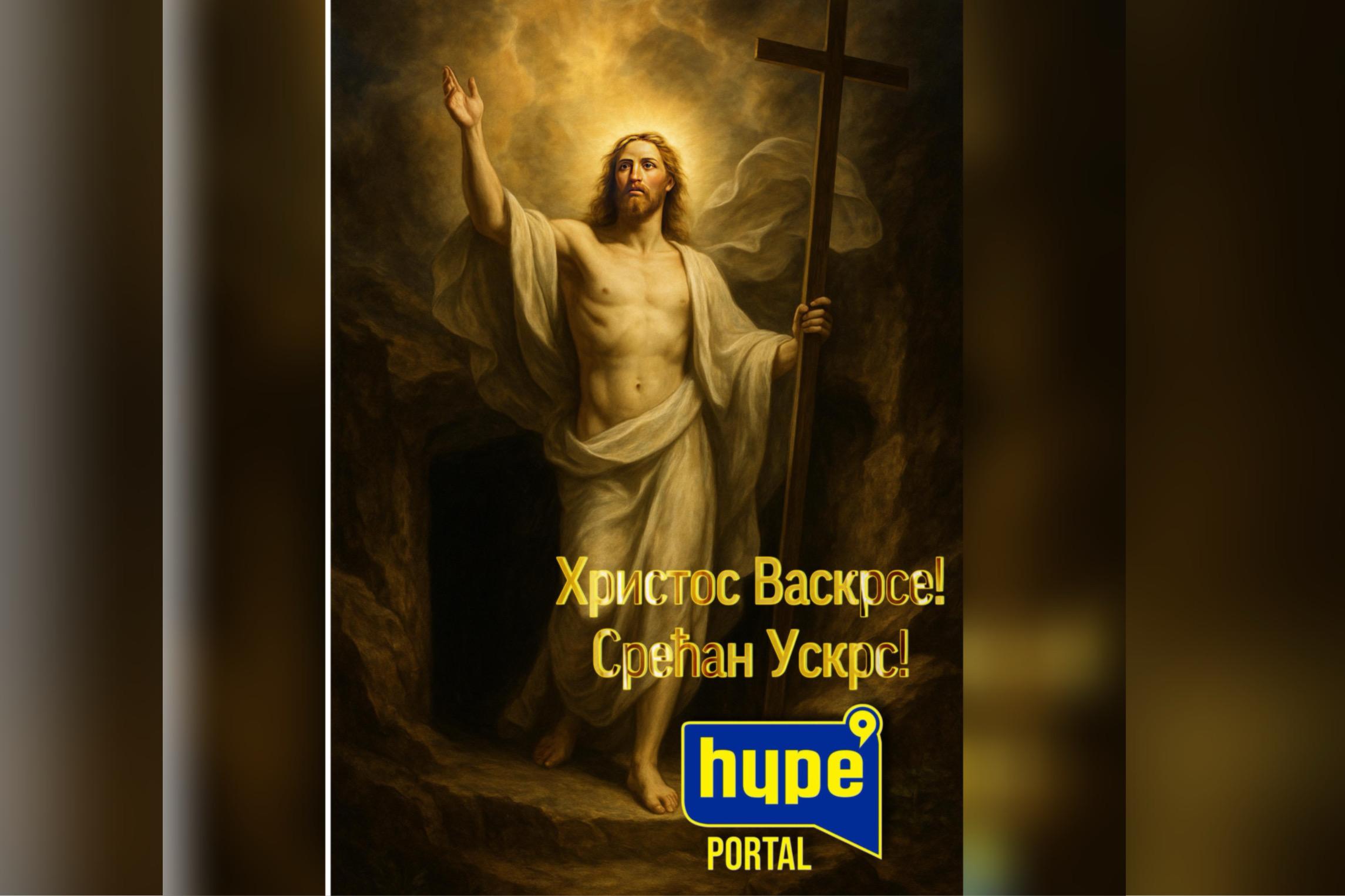 HRISTOS VASKRS! HYPE TELEVIZIJA VAM ŽELI SREĆAN USKRS!