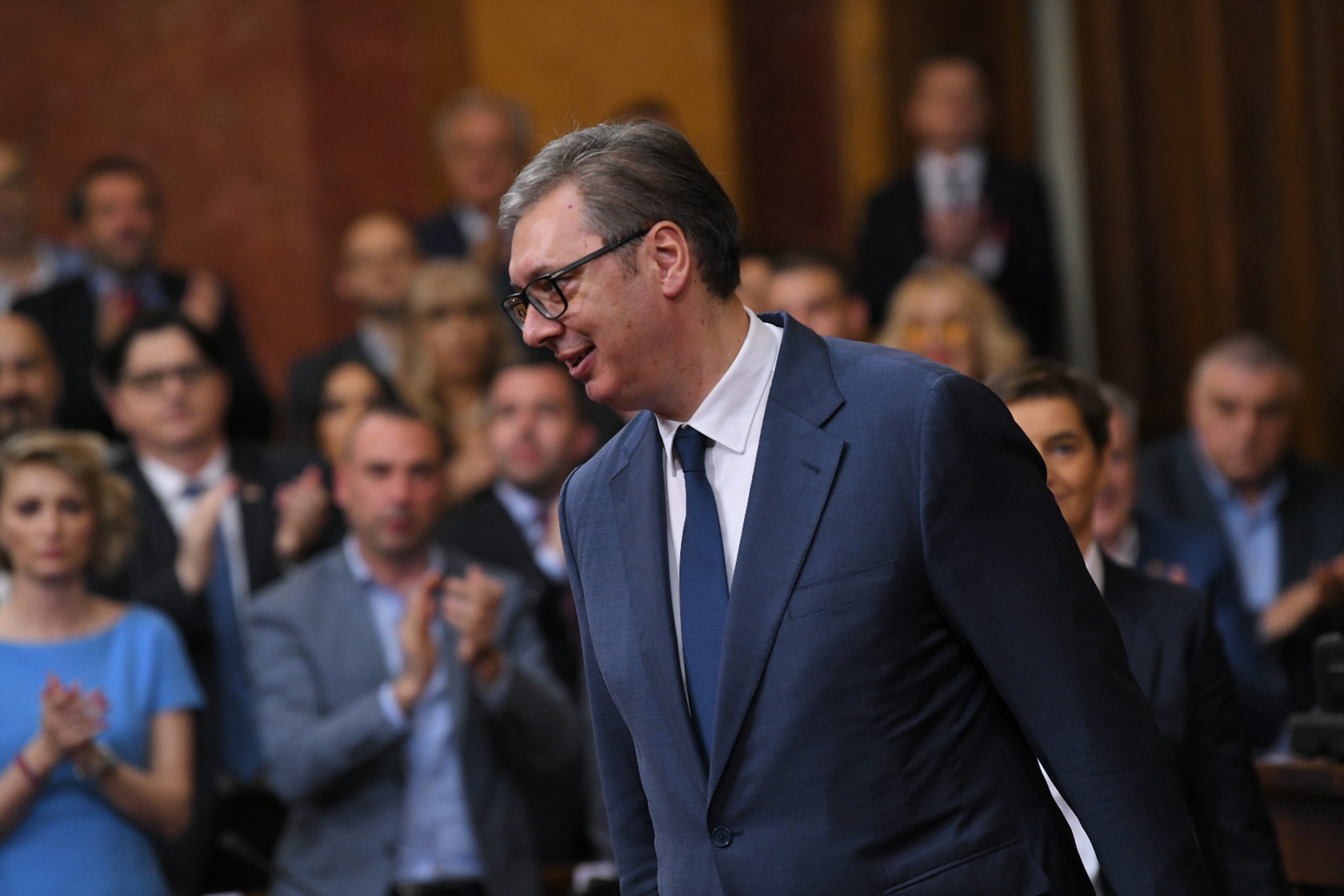 “TO SU LAŽNE VESTI!” Portparolka Bele kuće oglasila se o Vučićevoj poseti Americi: Nije mu bilo zabranjeno da prisustvuje događaju u Trampovoj rezidenciji