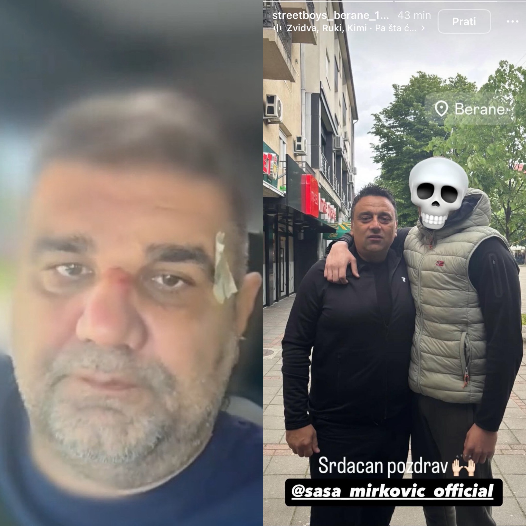 STRAVIČNO! Velibor Popović Pop i dalje u BEKSTVU – JAVNO ŠALJE PRETEĆE PORUKE Saši Mirkoviću (FOTO)